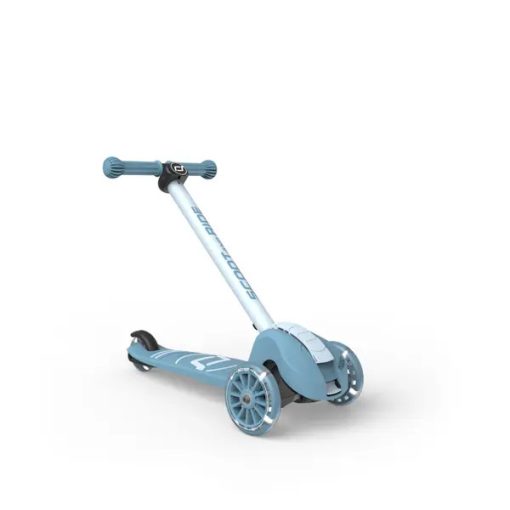 Scoot & Ride Highwaykick 3S Steel gyerek roller | Háromkerekű LED roller 3 éves kortól