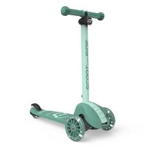 Scoot & Ride Highwaykick 3S Forest gyerek roller | Háromkerekű LED roller 3 éves kortól