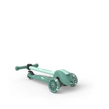 Scoot & Ride Highwaykick 3S Forest gyerek roller | Háromkerekű LED roller 3 éves kortól