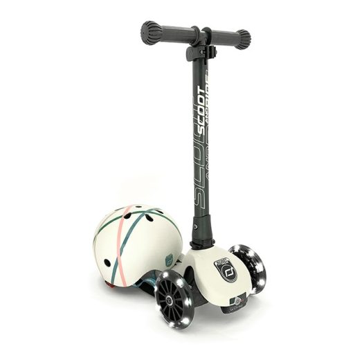 Scoot and Ride Highwaykik 3 LED roller Ash