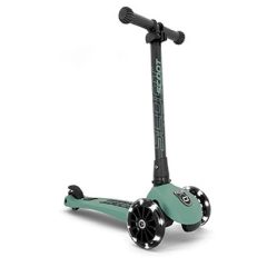 Scoot and Ride Highwaykik  3 LED roller FOREST