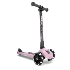 Scoot and Ride Highwaykik 3 LED roller Rose