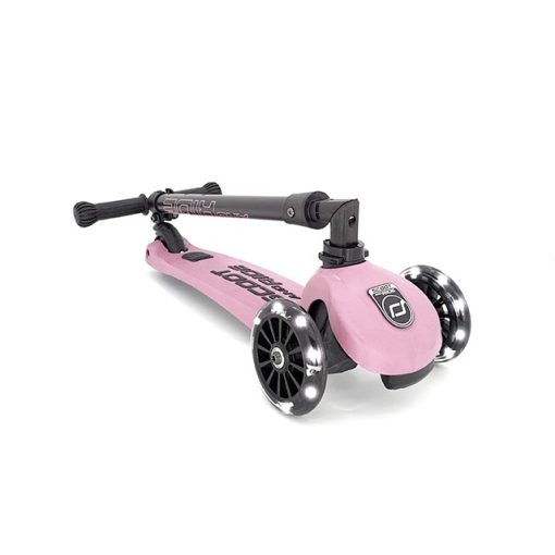 Scoot and Ride Highwaykik 3 LED roller Rose