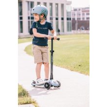 Scoot and Ride Highwaykik 3  LEDroller Steel