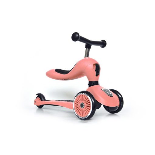 Scoot and Ride Highwaykick1.  2 in 1 kismotor/roller PEACH  