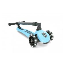 Scoot and Ride Highwaykick   3 LED roller Blueberry