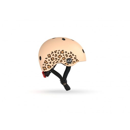 Scoot and Ride xxs gyerek sisak graphics leopárd