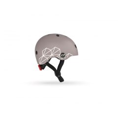 Scoot and Ride XXS gyerek sisak Graphics barna